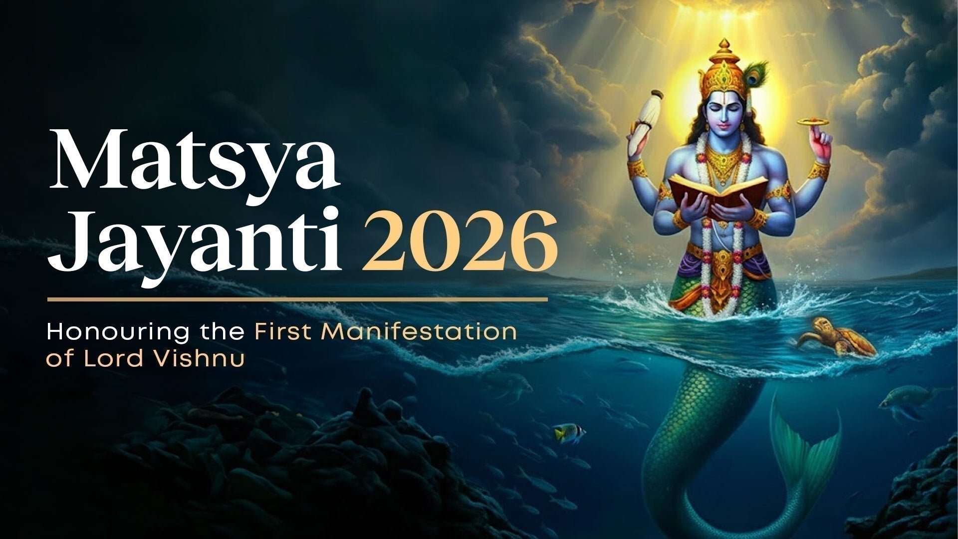 Matsya Jayanti 2026:  Honouring the First Manifestation of Lord Vishnu