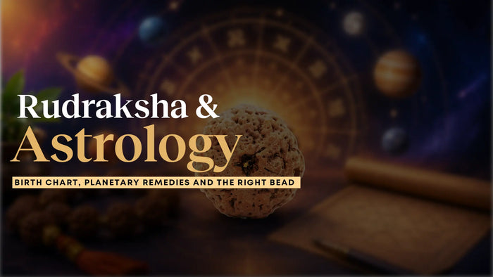 Rudraksha and Astrology: How Your Birth Chart Reveals the Right Bead