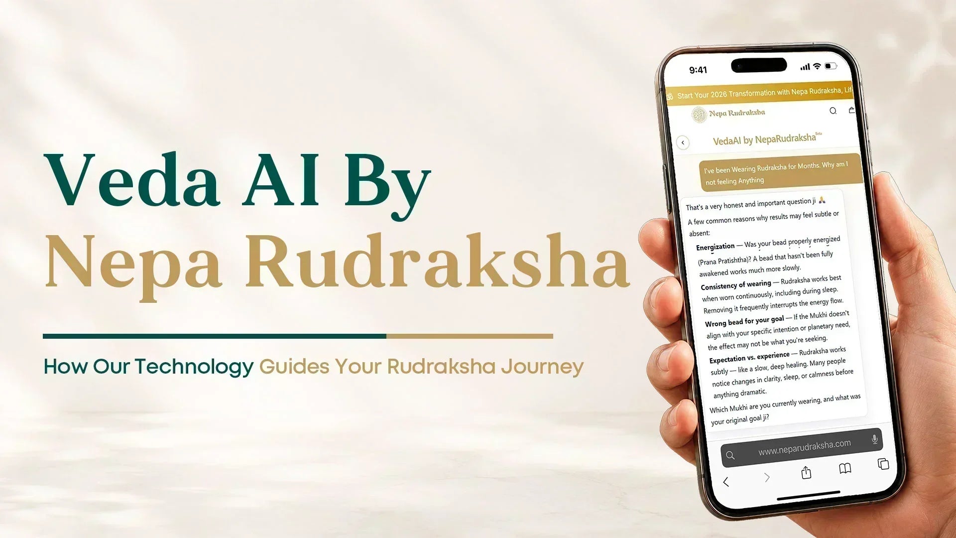 Veda AI By Nepa Rudraksha — How Our Technology Guides Your Rudraksha Journey