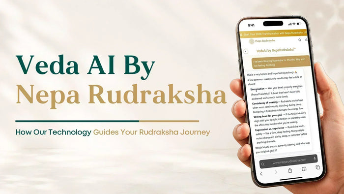 Veda AI By Nepa Rudraksha — How Our Technology Guides Your Rudraksha Journey
