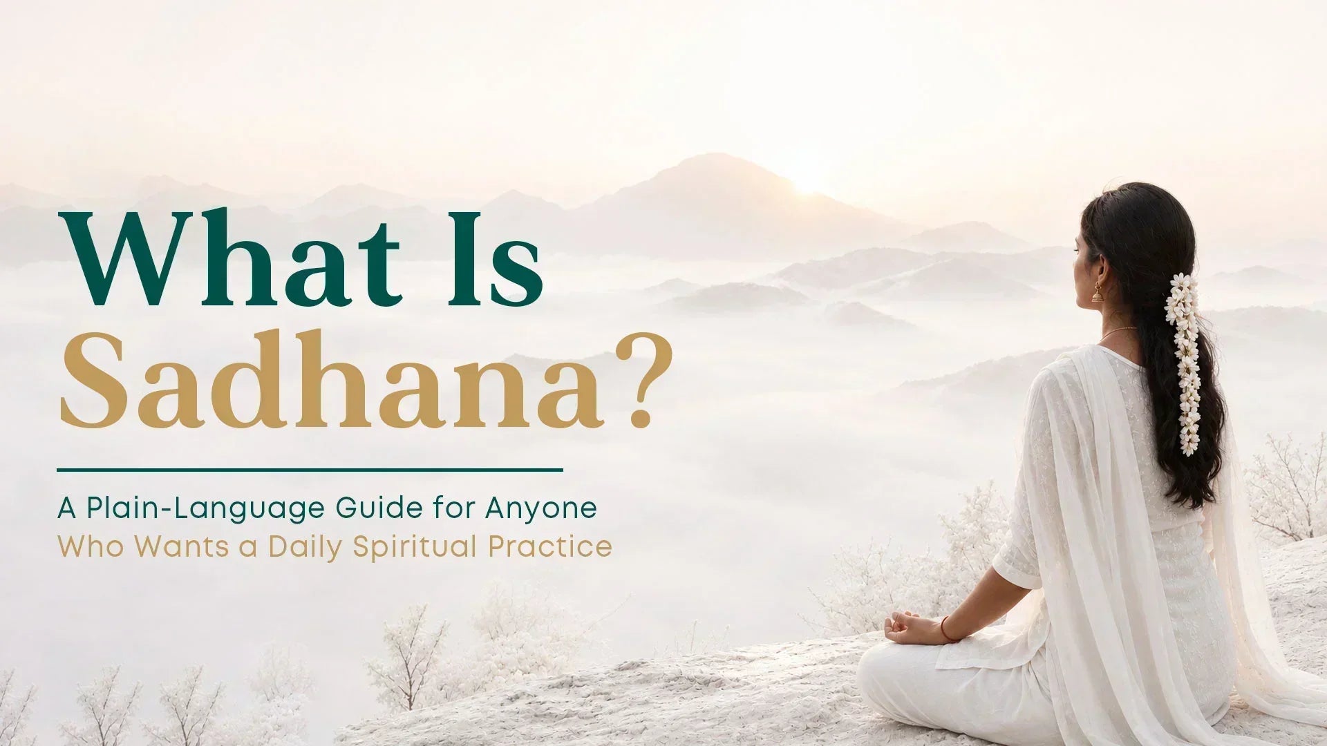 What Is Sadhana? A Plain-Language Guide for Anyone Who Wants a Daily Spiritual Practice