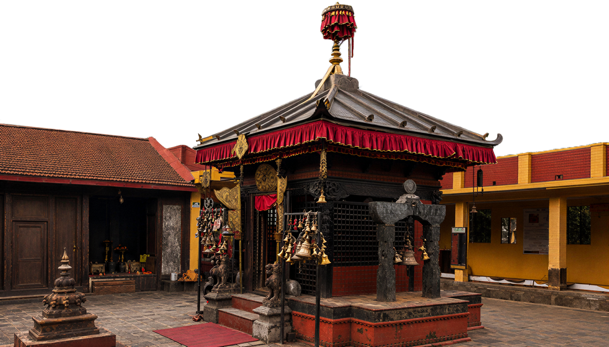 At Karya Binayak Temple, Nepal