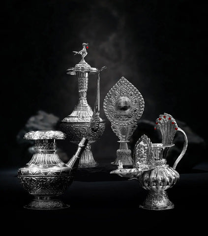 Silver Pooja Sets