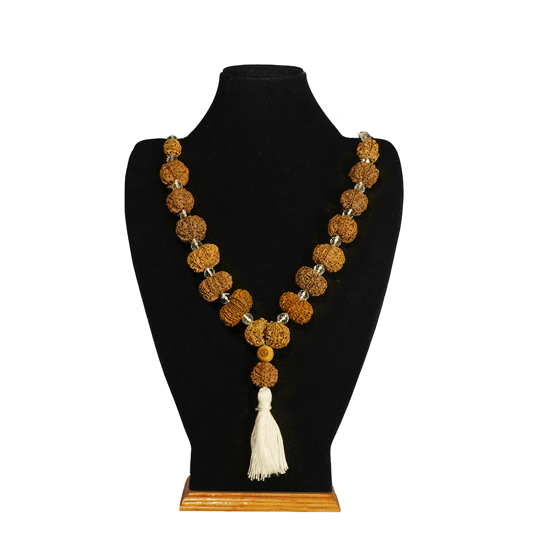 One Mukhi Round (Under-Developed) / Collector ($3300) / Sphatik with Thread