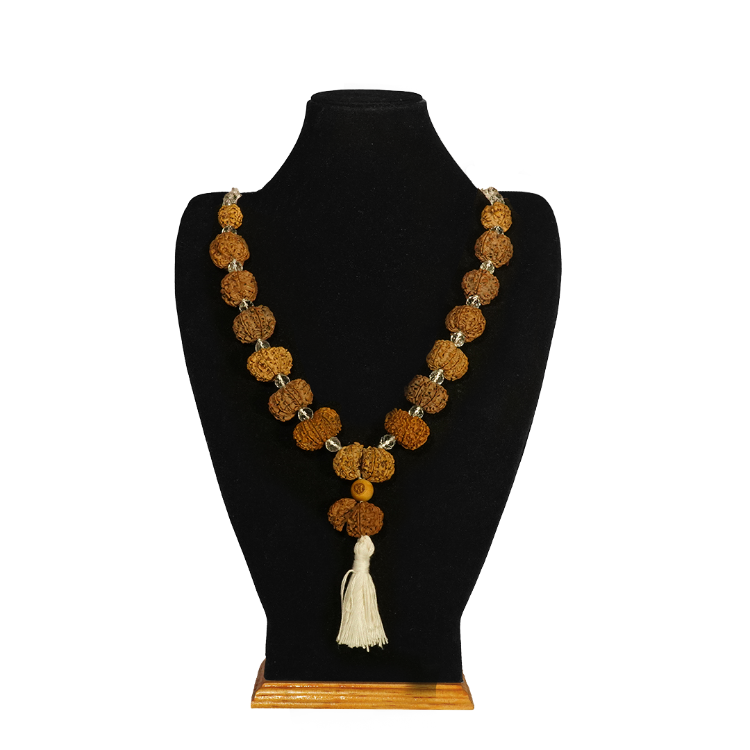 One Mukhi Savar / Collector ($3300) / Sphatik with Thread