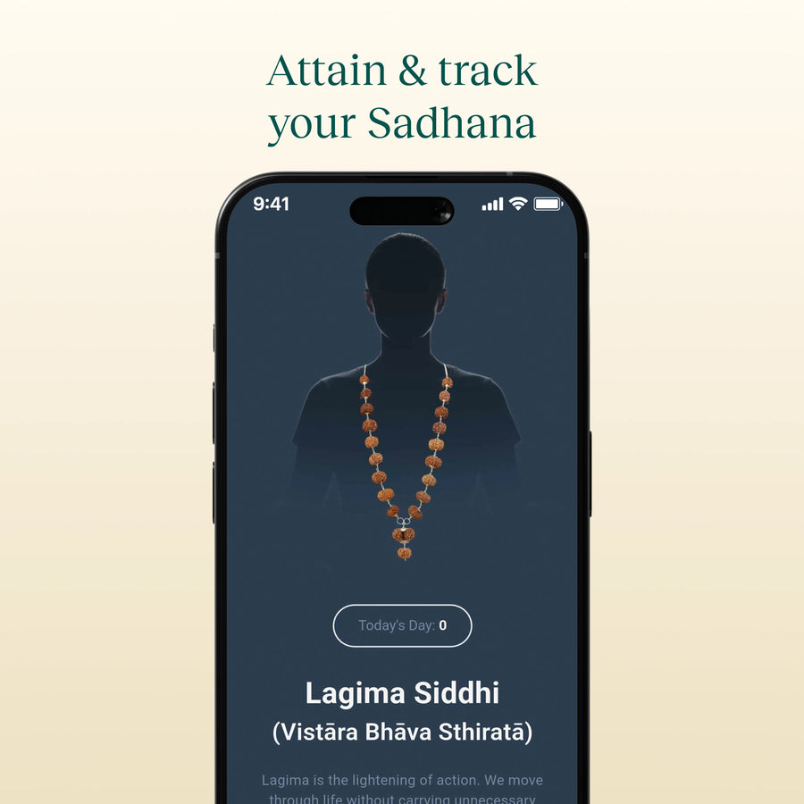 Sadhana app screen three