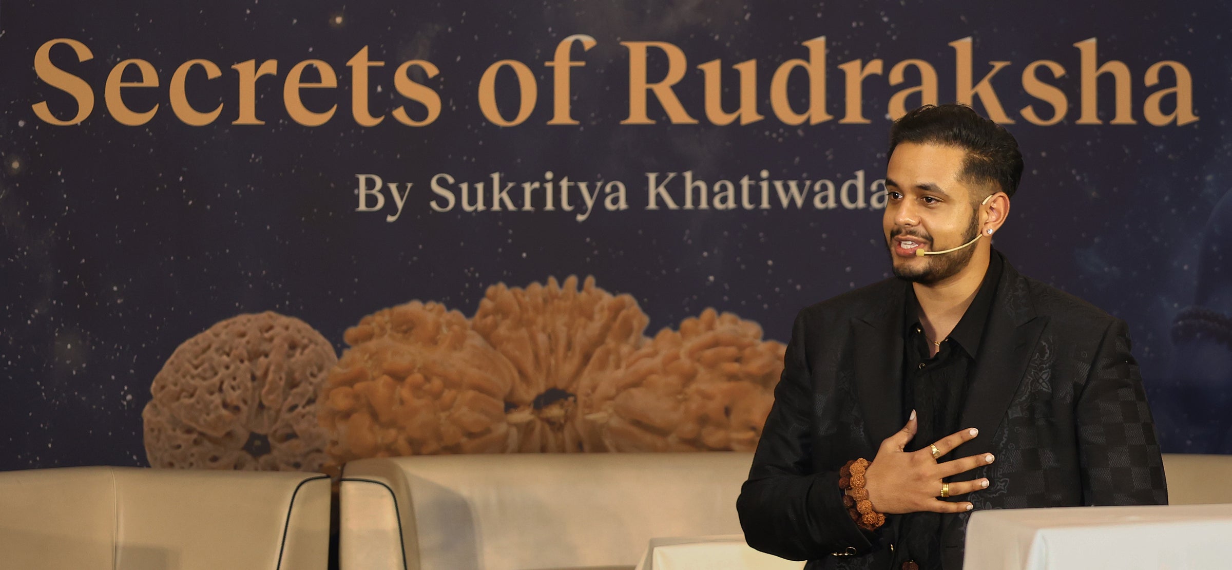 Secrets of Rudraksha – Bangalore (Event Poster)