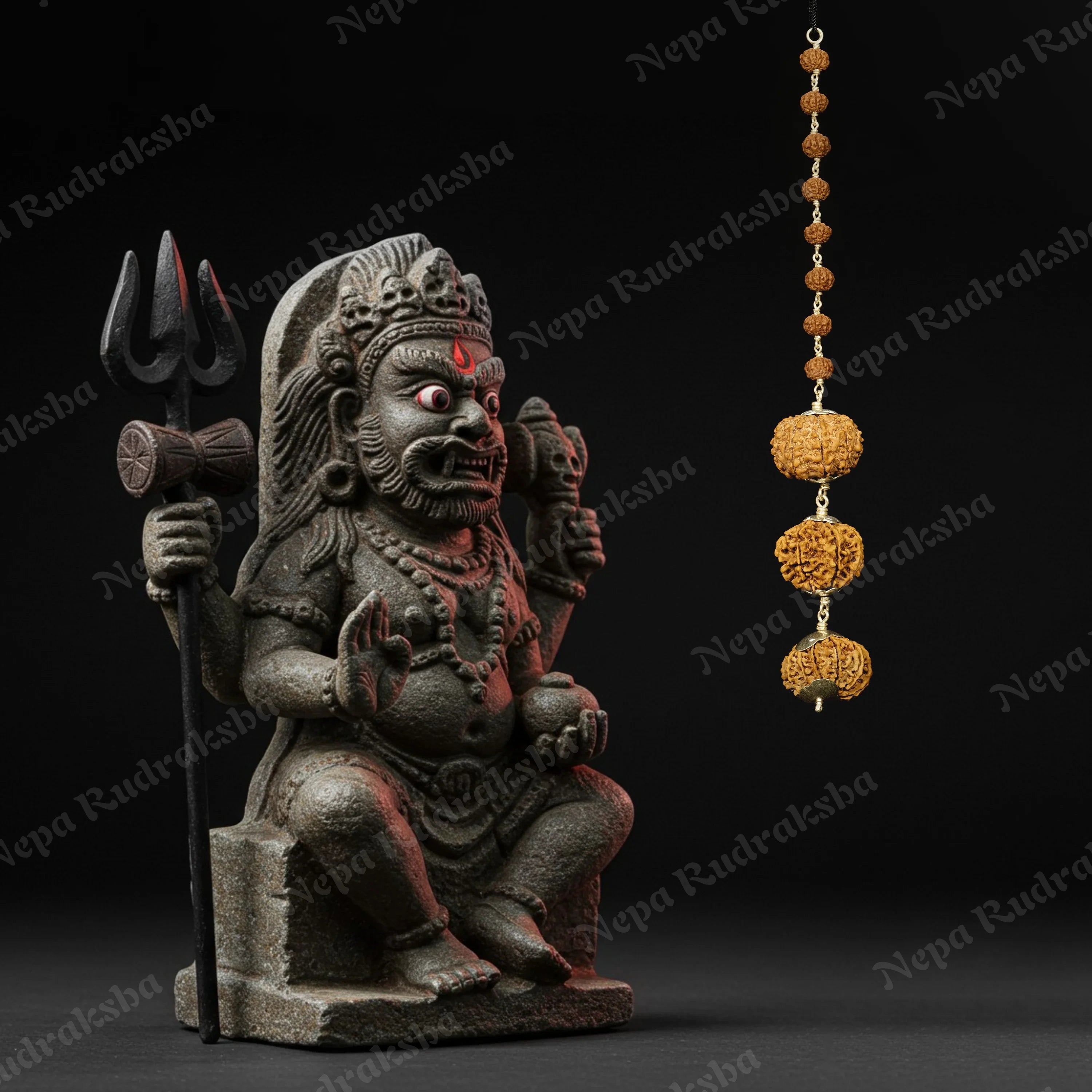 Bhairav Vastu Hanging (Protection & Strength)