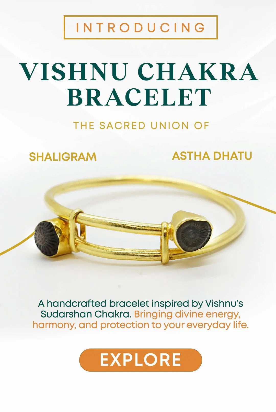 Vishnu Chakra Bracelet  Banner
