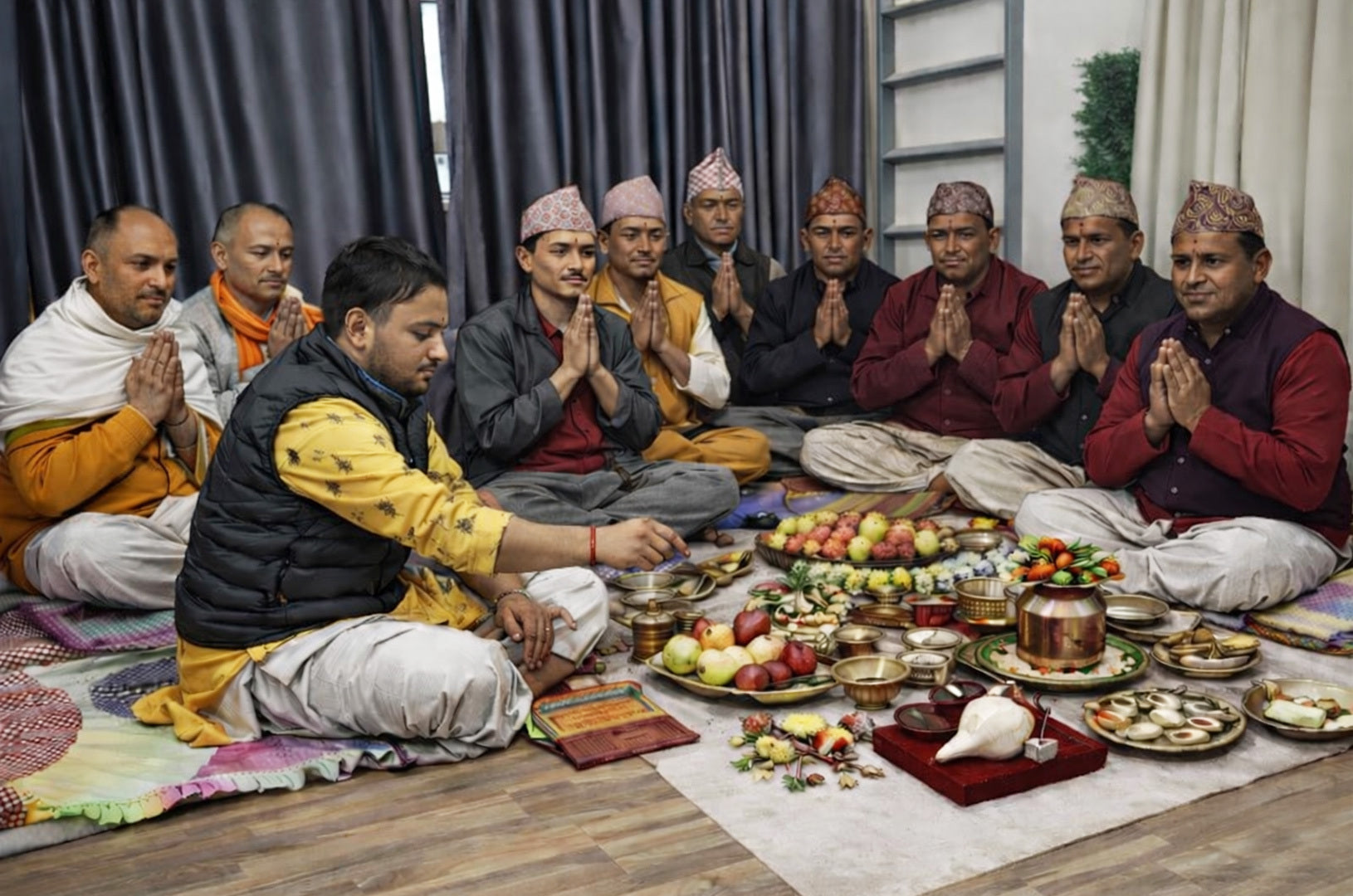 Dwadasha Maha Prana Pratishtha Pooja (13 Brahmans)
