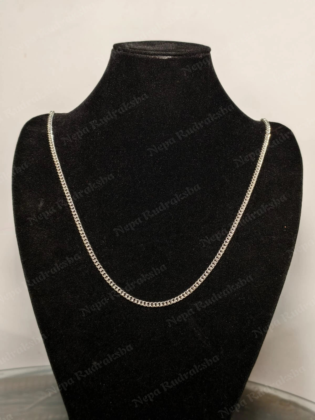 Silver Chain in Mala