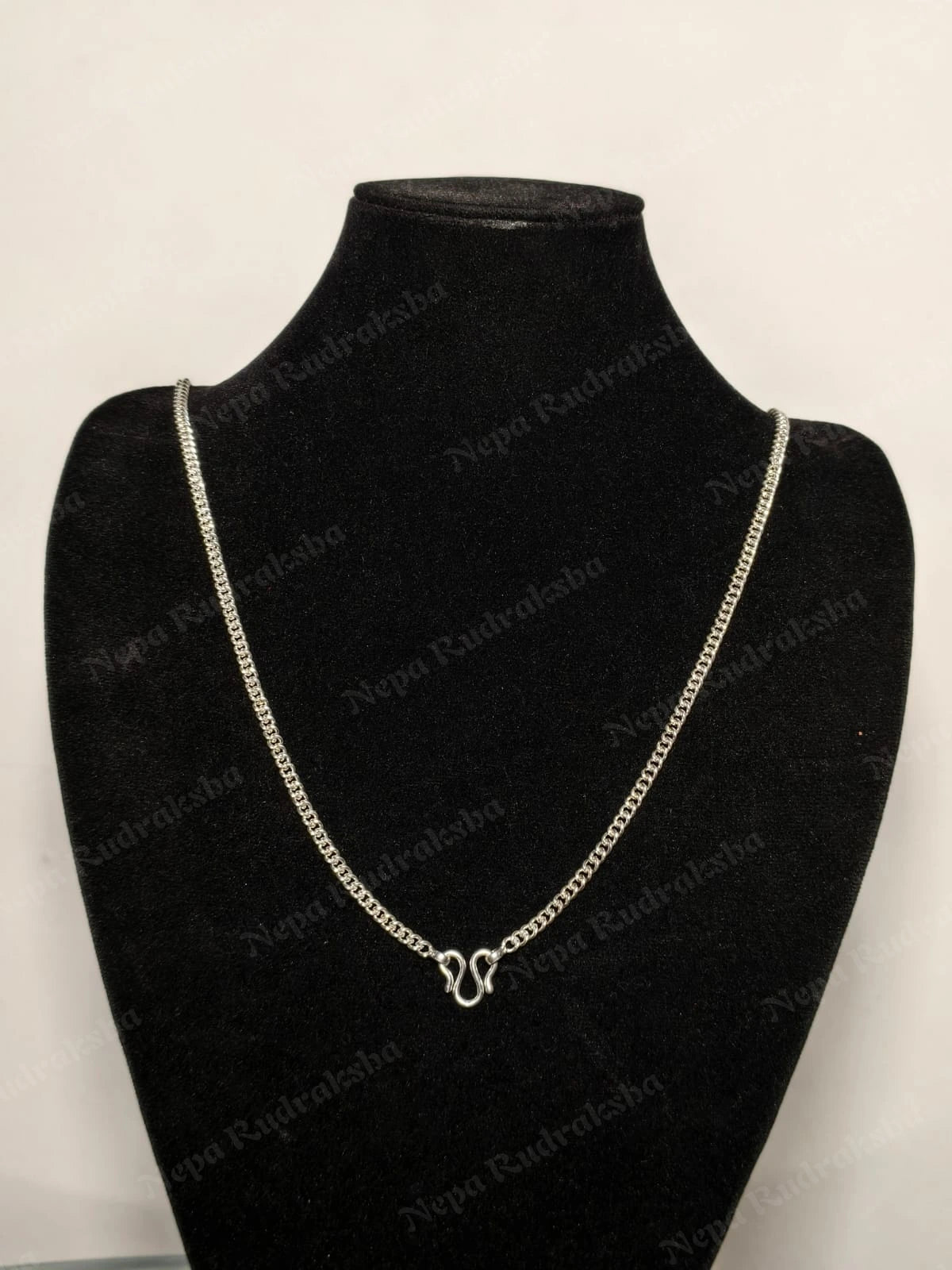 Silver Chain in Mala