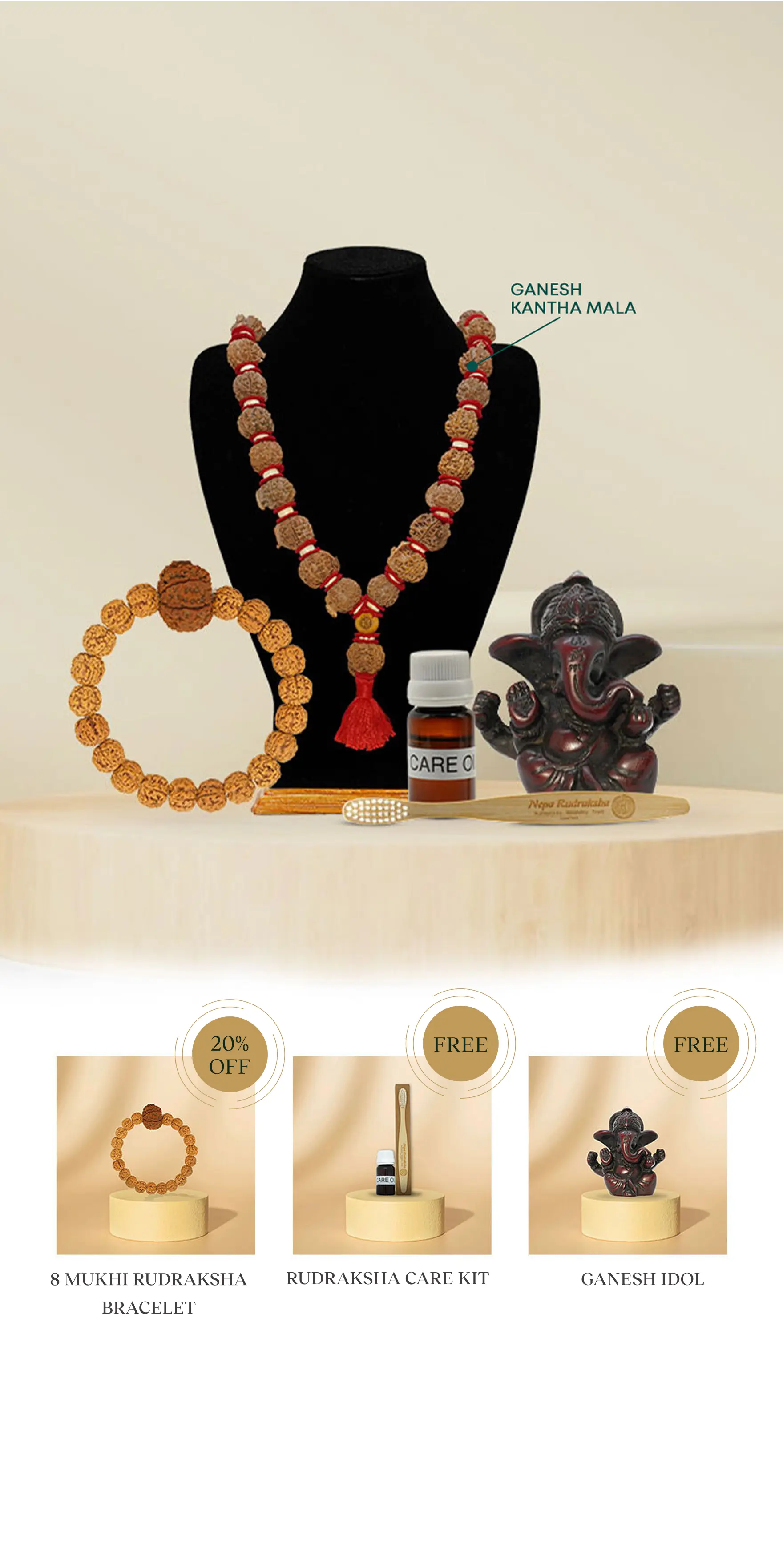 Ganesh Kantha Mala Pack