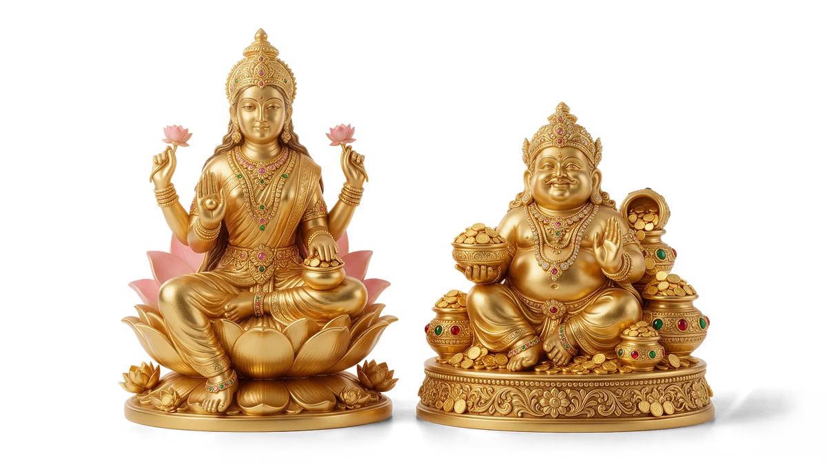 Lakshmi and Kuber
