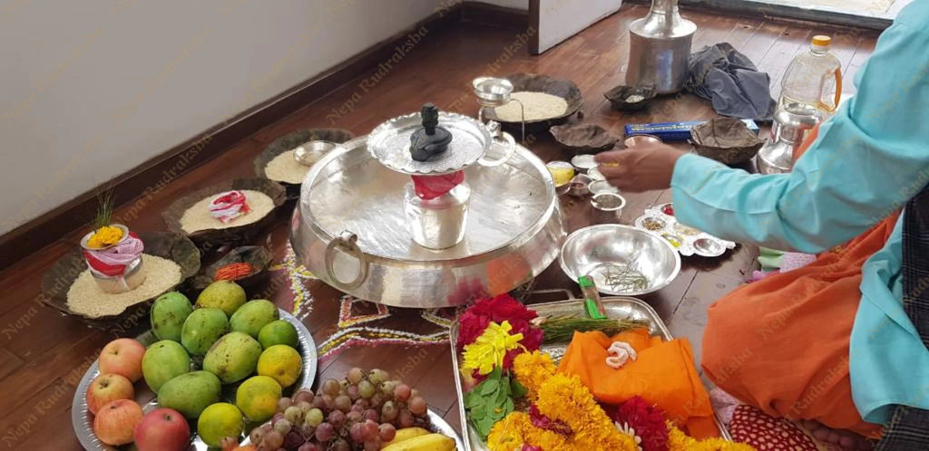 Rudraksha Prana Pratishtha Pooja