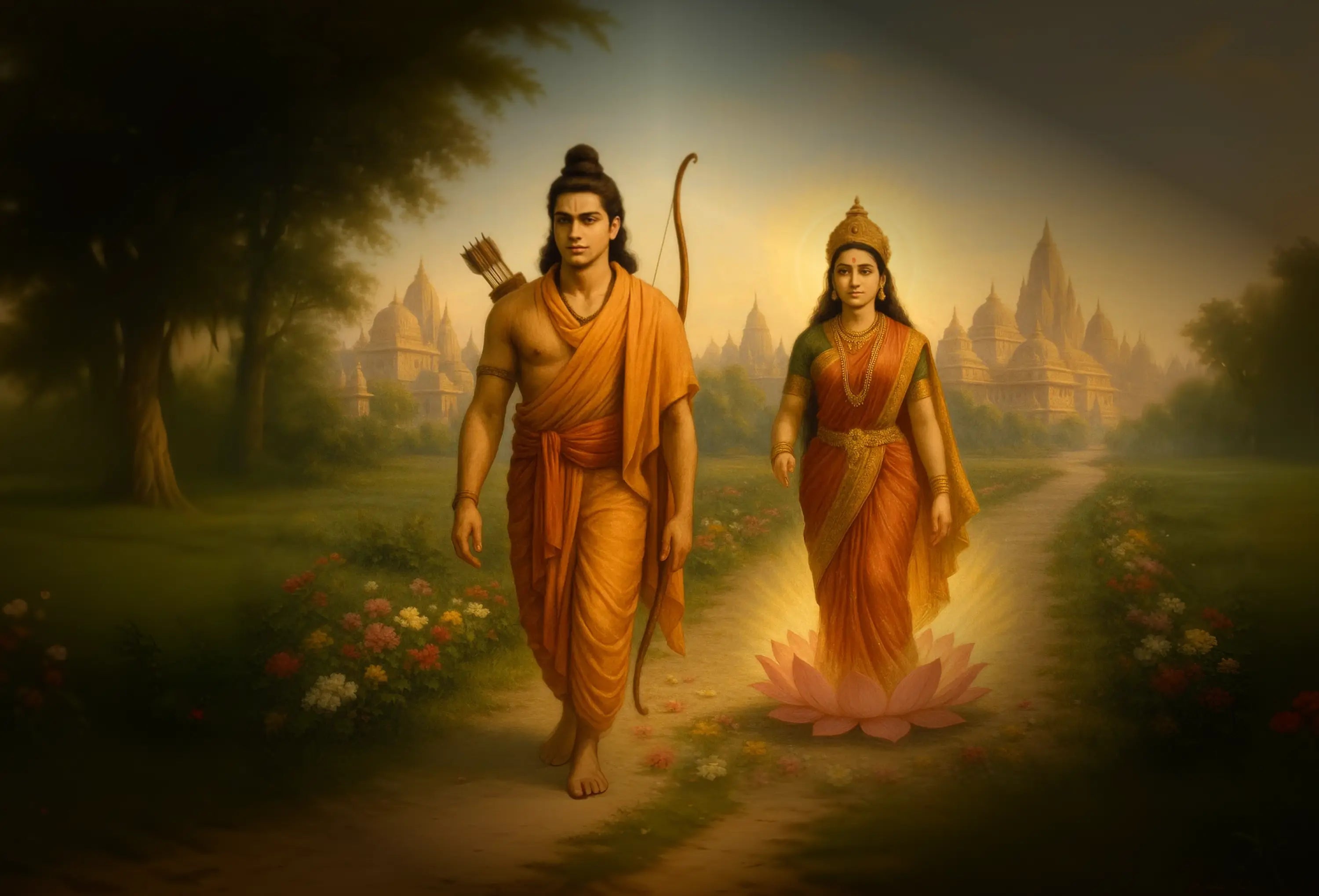 Diwali Top Down Image